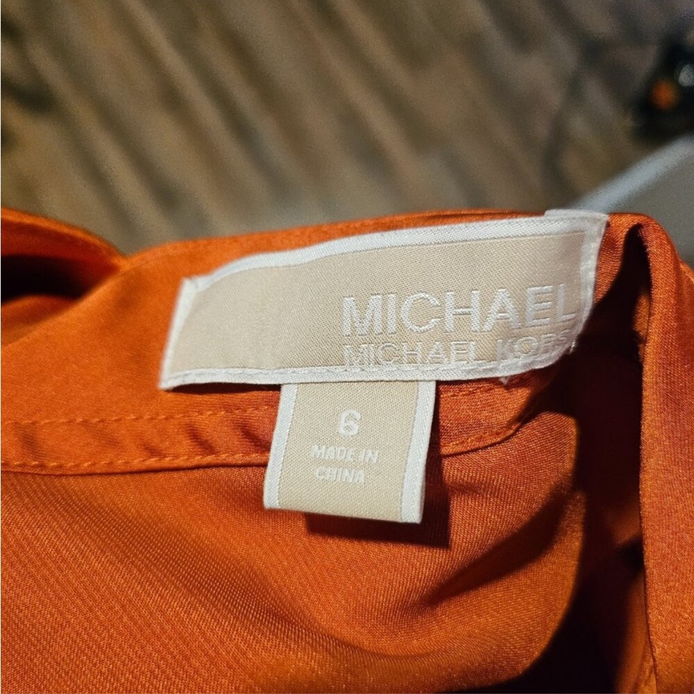 Orange Michael Kors mini dress - Picture 3 of 3